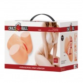 Телесный мастурбатор Liora с 2 любовными тоннелями - Baile - в Туле купить с доставкой