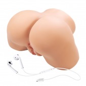 Телесный мастурбатор Olivia с 2 любовными отверстиями - Baile - в Туле купить с доставкой