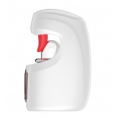 Белый мастурбатор с язычком и возвратно-поступательными движениями - Secwell - в Туле купить с доставкой