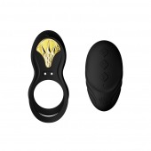 Черное эрекционное виброкольцо Bayek с пультом ДУ - Zalo - в Туле купить с доставкой