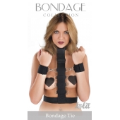 Фиксатор рук к груди увеличенного размера Bondage Collection Bondage Tie Plus Size - Lola Games - купить с доставкой в Туле