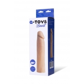 Реалистичная насадка с ярко выраженной головкой - 16,5 см. - A-toys - в Туле купить с доставкой