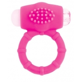 Розовое эрекционное виброкольцо A-toys - A-toys - в Туле купить с доставкой