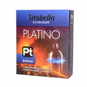Стимулирующая насадка с усиками Platino  Вулкан - Sitabella - купить с доставкой в Туле