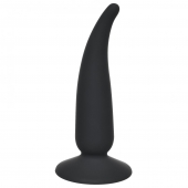 Чёрная анальная пробка P-spot Teazer Black - 12,2 см. - Lola Games - в Туле купить с доставкой