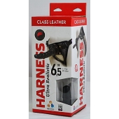 Насадка-фаллоимитатор на кожаных трусиках Harness Ultra Realistic 6,5  - 18,5 см. - LOVETOY (А-Полимер) - купить с доставкой в Туле