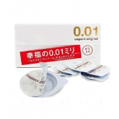 Супер тонкие презервативы Sagami Original 0.01 - 5 шт. - Sagami - купить с доставкой в Туле