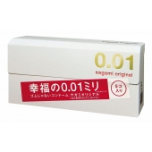 Супер тонкие презервативы Sagami Original 0.01 - 5 шт. - Sagami - купить с доставкой в Туле