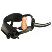 Женский страпон с вагинальной пробкой Woman Strap - 12 см. - LOVETOY (А-Полимер) - купить с доставкой в Туле