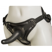 Женский страпон с вагинальной пробкой Woman Strap - 12 см. - LOVETOY (А-Полимер) - купить с доставкой в Туле