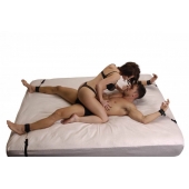 Бондаж для фиксации на кровати Frisky Bedroom Restraint Kit - XR Brands - купить с доставкой в Туле