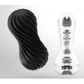 Мастурбатор FLEX Rocky Black с плотным рельефом - Tenga - в Туле купить с доставкой