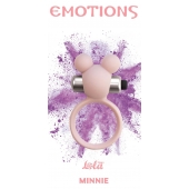 Розовое эрекционное виброколечко Emotions Minnie Light pink - Lola Games - в Туле купить с доставкой