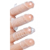 Набор из 4 насадок на член Pleasured Penis Enhancement Sleeve 4 Pack - XR Brands - в Туле купить с доставкой