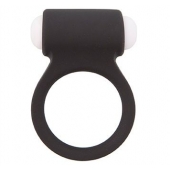 Чёрное эрекционное виброкольцо LIT-UP SILICONE STIMU RING 3 BLACK - Dream Toys - в Туле купить с доставкой