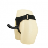 Страпон с изогнутой головкой Ultra Harness Curvy Dildo - 15,8 см. - Baile - купить с доставкой в Туле