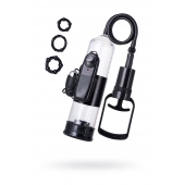 Вакуумная помпа A-toys с вибропулей и эрекционными кольцами - A-toys - в Туле купить с доставкой