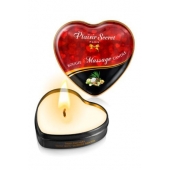 Массажная свеча с ароматом экзотических фруктов Bougie Massage Candle - 35 мл. - Plaisir Secret - купить с доставкой в Туле