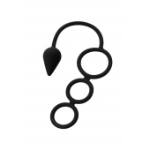 Тройное эрекционное кольцо с анальным хвостом Drop S-size - Erotist Adult Toys - в Туле купить с доставкой