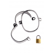 Металлический наручники с замком - ToyFa - купить с доставкой в Туле