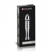 Ребристый фаллоимитатор для электростимуляции Funky Fella Rill Dildo - 13 см. - MyStim - купить с доставкой в Туле
