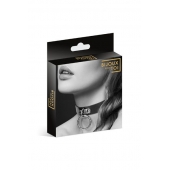 Узенький ошейник из полиуретана с кольцом - Bijoux Pour Toi - купить с доставкой в Туле