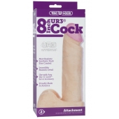 Ультрареалистичная насадка для трусиков Vac-U-Lock 8  ULTRASKYN Cock - 20,57 см. - Doc Johnson - купить с доставкой в Туле