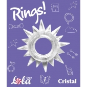 Прозрачное эрекционное кольцо Rings Cristal - Lola Games - в Туле купить с доставкой