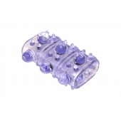 Фиолетовая насадка на пенис Rings Armour - Lola Games - в Туле купить с доставкой