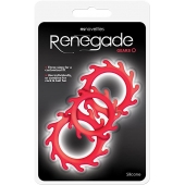 Набор из 3 красных эрекционных колец Renegade Gears - NS Novelties - в Туле купить с доставкой