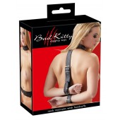 Фиксация на шею и запястья Bad Kitty Neck and Hand Restraints - Orion - купить с доставкой в Туле