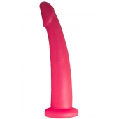Розовый стимулятор простаты из геля - 18 см. - LOVETOY (А-Полимер) - в Туле купить с доставкой