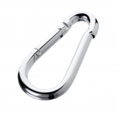 Серебристый карабин TOYFA Metal - ToyFa - купить с доставкой в Туле