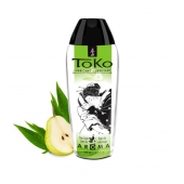 Интимный гель TOKO Pear   Exotic Green Tea с ароматом груши и зеленого чая - 165 мл. - Shunga - купить с доставкой в Туле