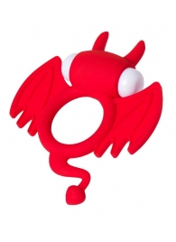 Красное эрекционное кольцо на пенис JOS COCKY DEVIL - JOS - в Туле купить с доставкой
