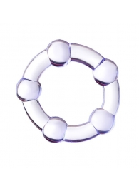 Фиолетовое эрекционное кольцо A-Toys - A-toys - в Туле купить с доставкой