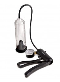 Вакуумная мужская помпа с датчиком давления Pro-Gauge Power Pump - Pipedream - в Туле купить с доставкой