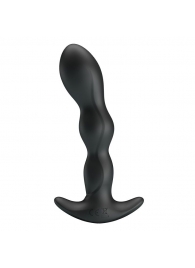 Черный анальный стимулятор простаты с вибрацией Special Anal Massager - 14,5 см. - Baile - в Туле купить с доставкой