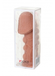 Насадка на фаллос с пузыриками, венками и ребристостью KOKOS Extreme Sleeve 09 - 12,7 см. - KOKOS - в Туле купить с доставкой