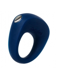 Синее эрекционное кольцо на пенис Satisfyer Ring 2 - Satisfyer - в Туле купить с доставкой