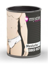 Компактный мастурбатор MasturbaTIN Ribbed Ricky - MyStim - в Туле купить с доставкой