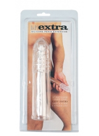 Насадка-удлинитель из прозрачного силикона LIDL EXTRA SILICONE PENIS EXTENSION - Seven Creations - в Туле купить с доставкой