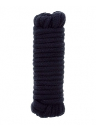 Чёрная веревка для связывания BONDX LOVE ROPE - 5 м. - Dream Toys - купить с доставкой в Туле