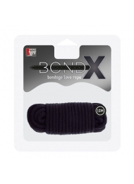 Черная веревка для связывания BONDX LOVE ROPE - 10 м. - Dream Toys - купить с доставкой в Туле