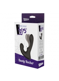 Чёрный массажер простаты с 2 моторами BOOTY ROCKER - Dream Toys - в Туле купить с доставкой