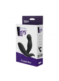 Черный вибромассажер простаты PROSTATE HERO - Dream Toys - в Туле купить с доставкой