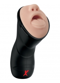 Мастурбатор-ротик Deep Throat Vibrating Stroker - Pipedream - в Туле купить с доставкой