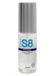 Охлаждающий лубрикант на водной основе S8 Cooling Lube - 50 мл. - Stimul8 - купить с доставкой в Туле