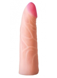 Фаллическая насадка на трусики харнесс - 17,5 см. - LOVETOY (А-Полимер) - купить с доставкой в Туле