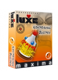 Презерватив LUXE Maxima  Контрольный Выстрел  - 1 шт. - Luxe - купить с доставкой в Туле